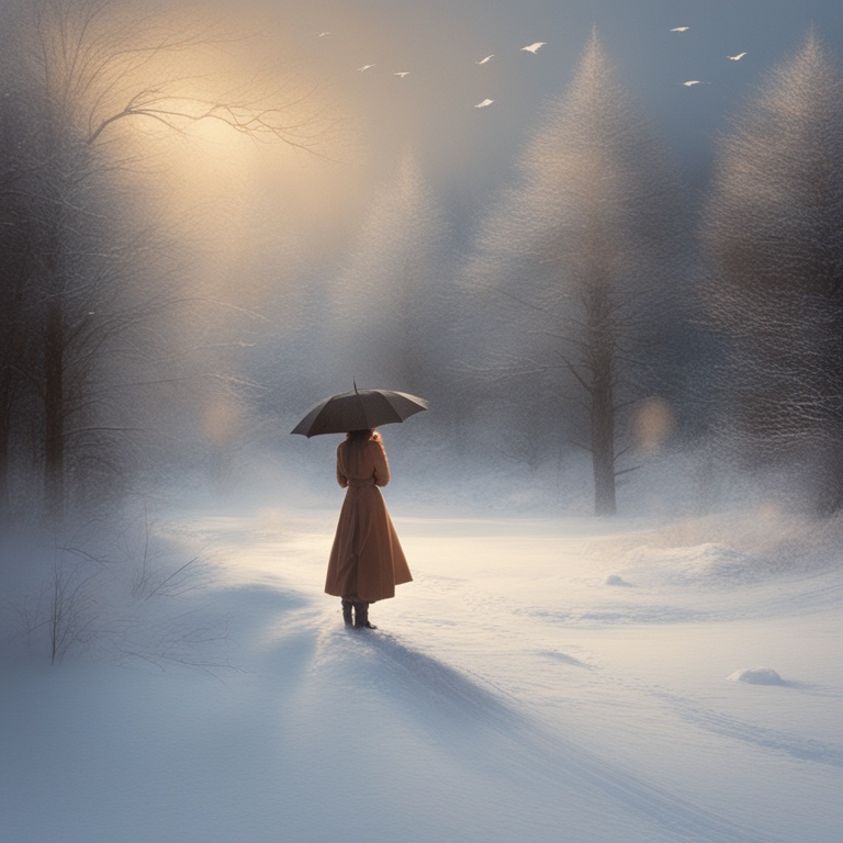 秋日秘境：被风吻过的诗意褶皱